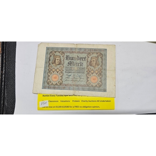 751 - Old banknote