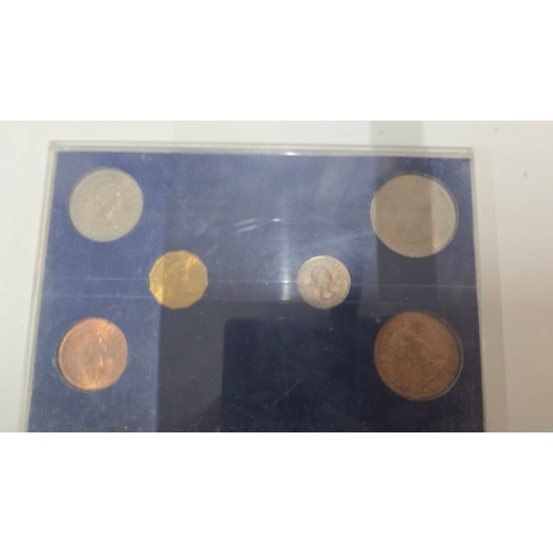 484A - cased Pre-decimal coin set