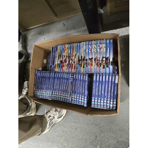 115A - BOX OF DVD'S
