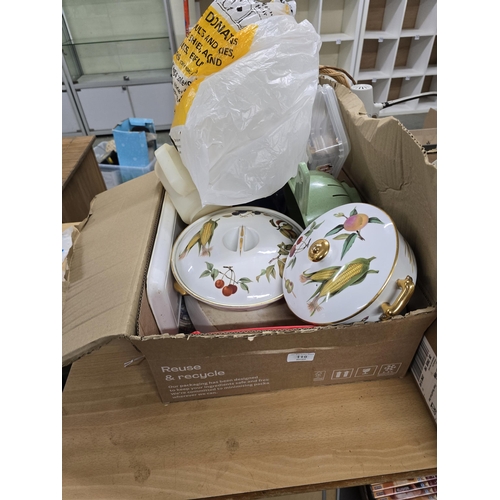 116 - Kitchen lot including Royal Worcester UNABLE TO POST