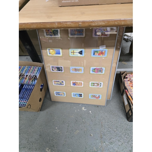 116A - 2 FRAMED SETS OF TAROT CARDS UNABLE TO POST