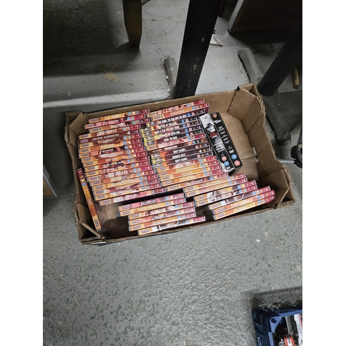 118A - BOX OF DVD'S