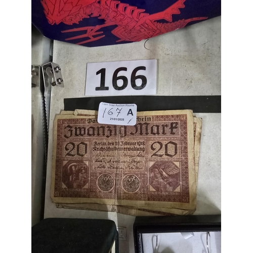 167A - lot bank notes