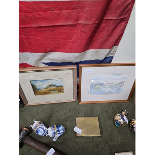 129A - harvest watercolour & print