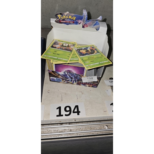 194 - Box of Pokemon cards