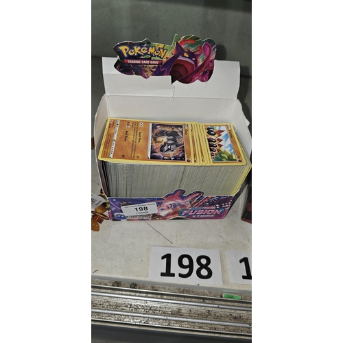 198 - Box of Pokemon cards