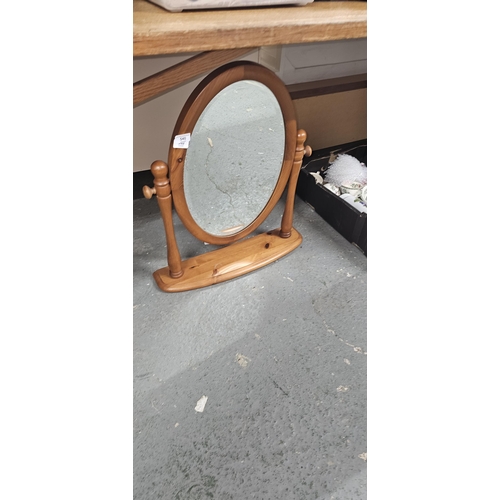 540 - Pine Vanity mirror UNABLE TO POST