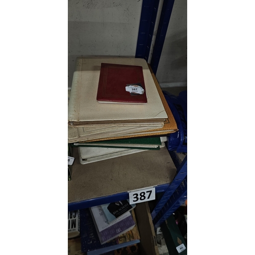 387 - 7 photo albums