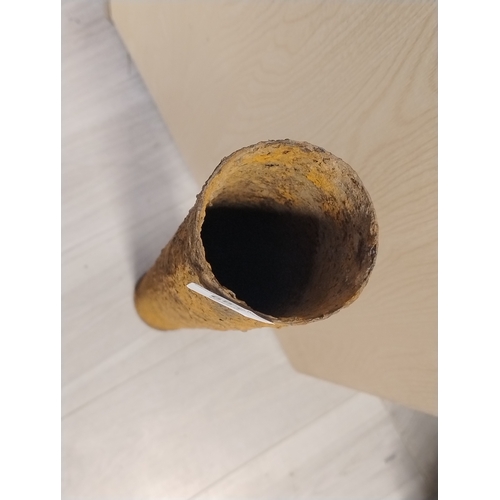 681 - WW2 German Pak-40 shell case, uncleaned