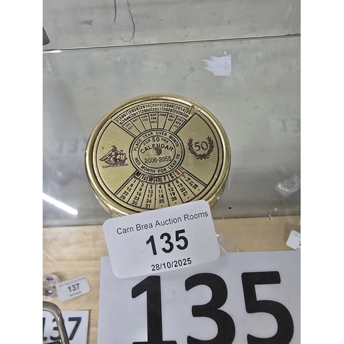 135 - 50 year calendar