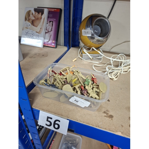 56 - 1970s Airfix German Afrika Corps soldiers