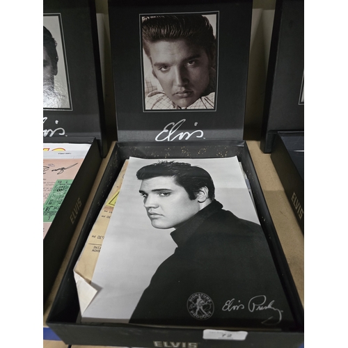 Three Elvis Presley Signature Product Commemorative Box Sets including ...