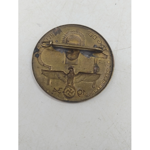 511 - Genuine Nazi Labour badge, 1934