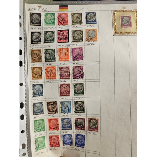 524 - Good selection of old German stamps