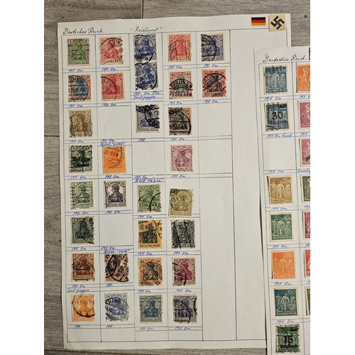 524 - Good selection of old German stamps