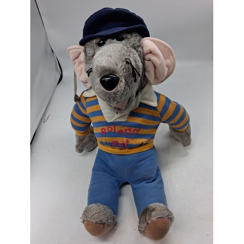 199 - Roland Rat 1983 Plushy still with tags, aprox 50cm
