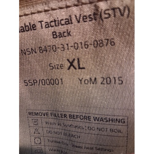 403 - British Army Sable Combat vest XL