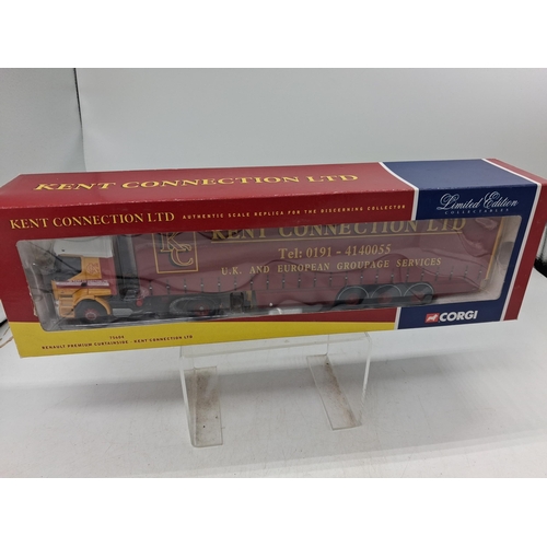 414 - Corgi Renault Premium Curtain sider 1/50