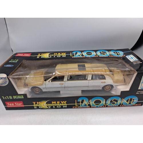 419 - Sunstar 1/18 Lilcoln Millennium Limo