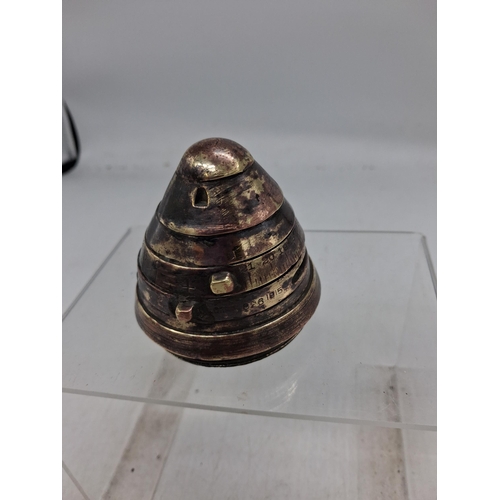394 - WW1 Brass Artillery Fuse 1915