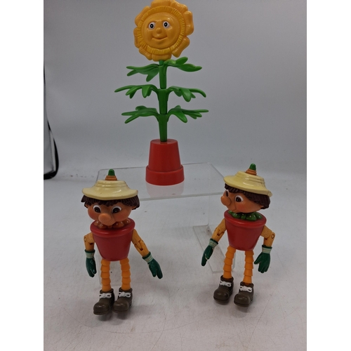 178 - Bill, Ben and Little Weed figures