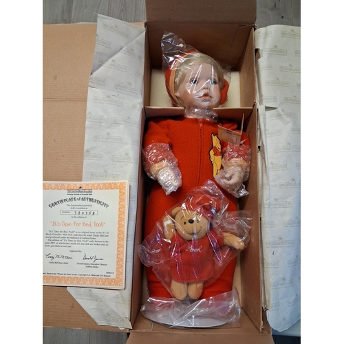 190 - Heritage Collection doll, ceramic head, in box
