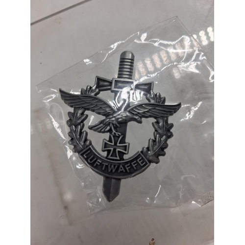 392B - Repro WW2 Luftwaffe cap Badge