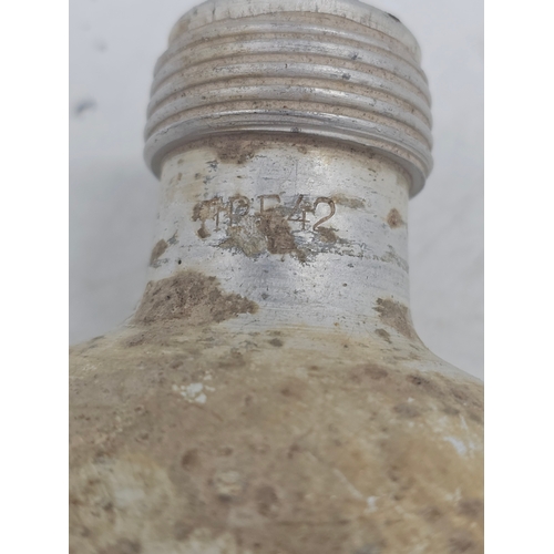 532 - Original WW2 German Military Flask from Berlin Frontline, 1942