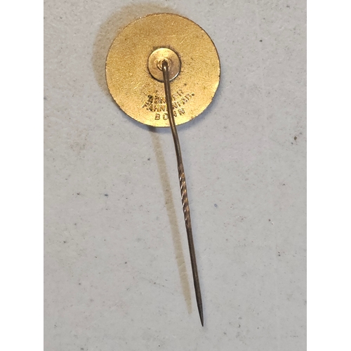 663 - Vintage German Post-WW2 Deutcher Marine Bund 25 Year Membership Pin