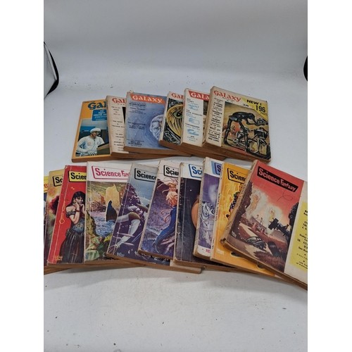 429 - 10 vintage Science Fantasy and 6 Galaxy Sci-Fi magazines