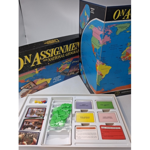 62 - On Assignment Board game 1990