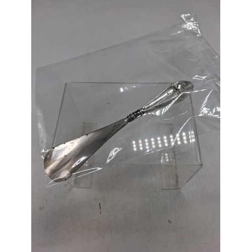 86 - Silver handled Shoe horn