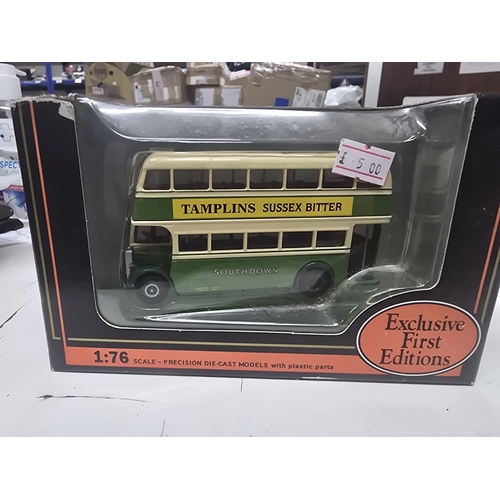 237 - Exclusive First Editions 1:76 Scale Southdown Leyland PD2 Highbridge Double-Decker Bus