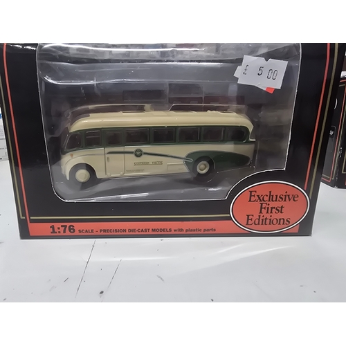 239 - Exclusive First Editions 1:76 Scale Bedford OB Bus in Southern Vectis Livery
