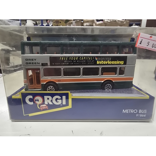 247 - Corgi MCW Metro Bus 91864 in Grey Green Livery