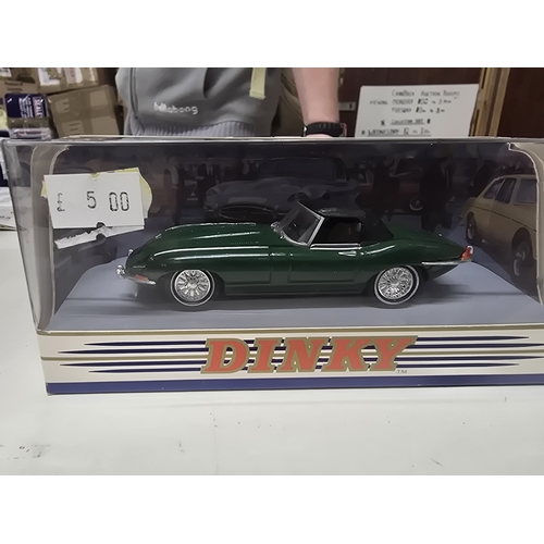 258 - Dinky Collection Jaguar E-Type Roadster