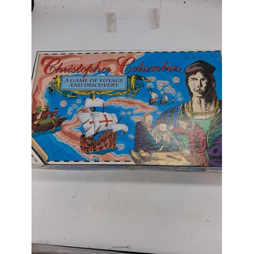 69 - Vintage Christopher Columbus A Game of Voyage and Discovery Board Game