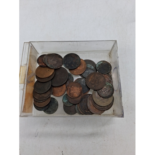 80 - A Collection of UK Pre-Decimal Bronze and Copper Coins