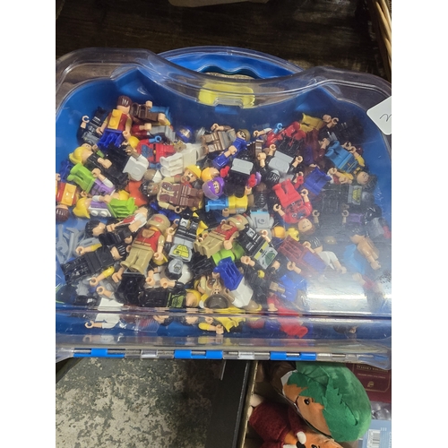 344a - A Collection of Mini-figures, appearing to be predominantly LEGO