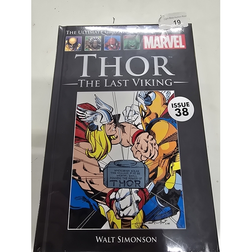 19 - Thor The Last Viking Issue 38 New Sealed Hardcover Graphic Novel Marvel Ultimate Collection