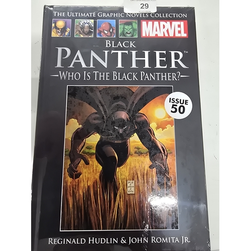 29 - Marvel Black Panther Who Is The Black Panther Ultimate Graphic Novels Collection Issue 50 New Sealed