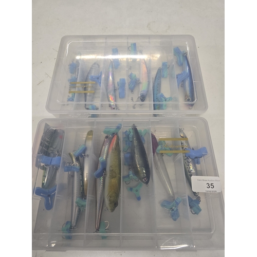 35 - An Assortment of Branded Fishing Lures