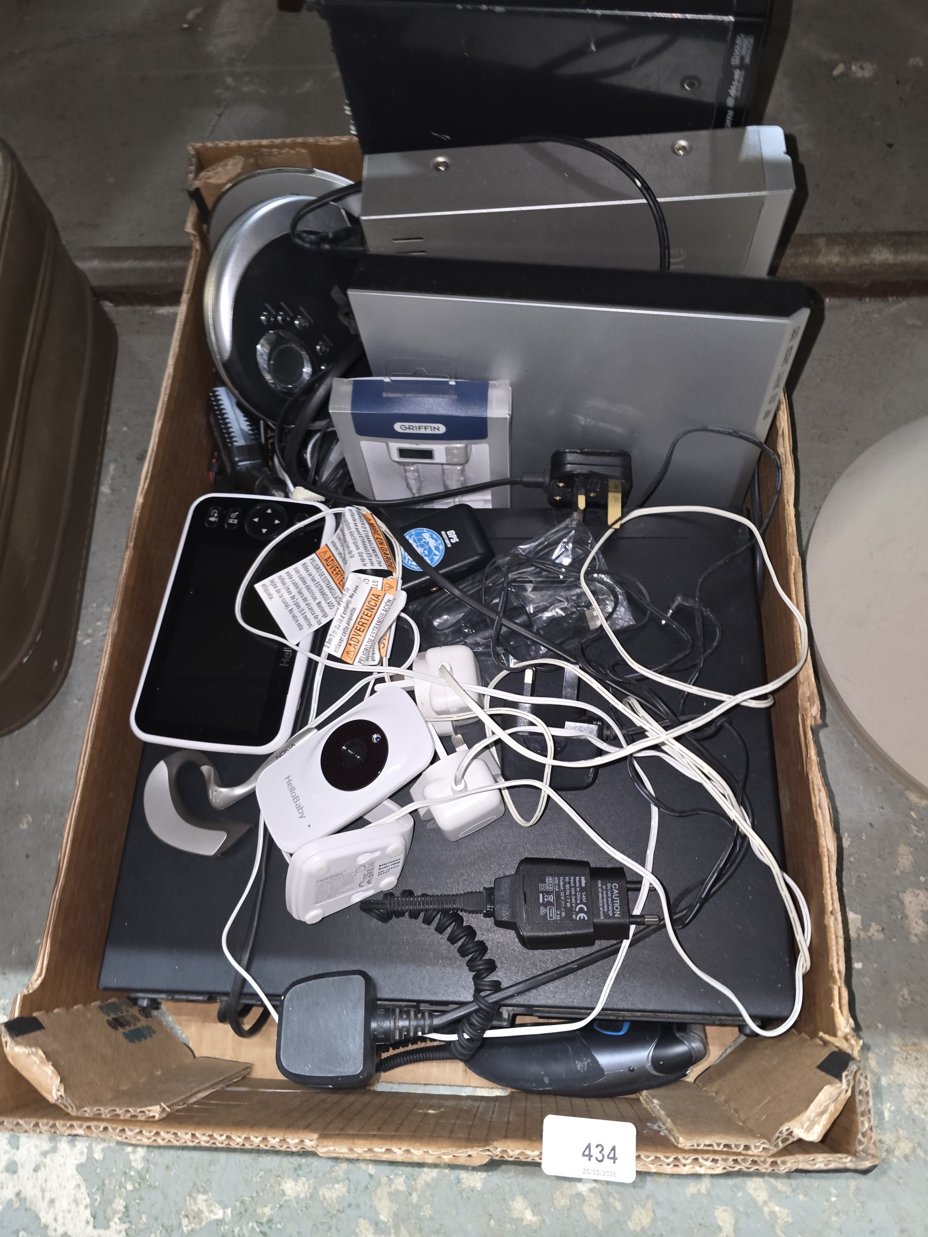 An Assortment of Household Electronics and Accessories