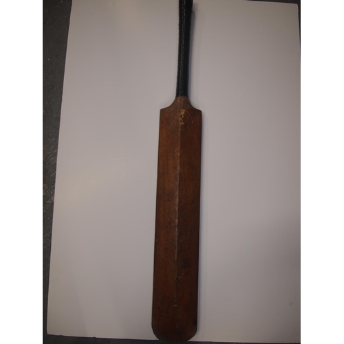 15 - A vintage Stuart Surridge & Co Wellington Peter May cricket bat