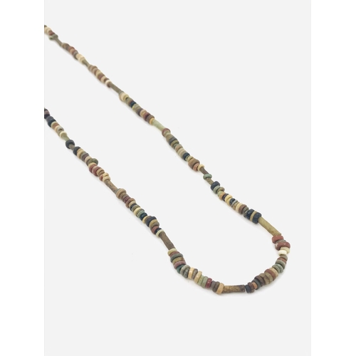 70 - Egyptian beaded necklace, approx. length 70cm