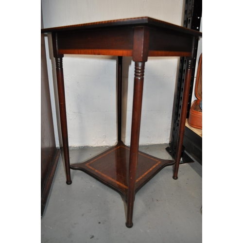 43 - Edwardian two tier occasional table