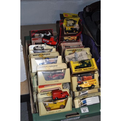 61 - A box full of Models of Yesteryear vehicles plus others