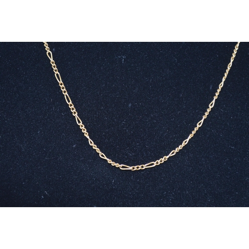 47 - 9ct gold necklace in a plait design of gold, white and rose gold colours, marked Italy 375, approx w... 