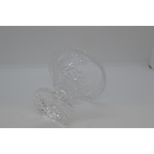 25 - Waterford cut crystal miniature bowl from the heritage collection, with a turnover rim design