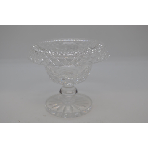 25 - Waterford cut crystal miniature bowl from the heritage collection, with a turnover rim design